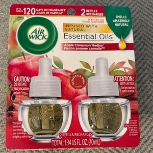 Air Wick Apple Cinnamon Medley Essential Oils Refill